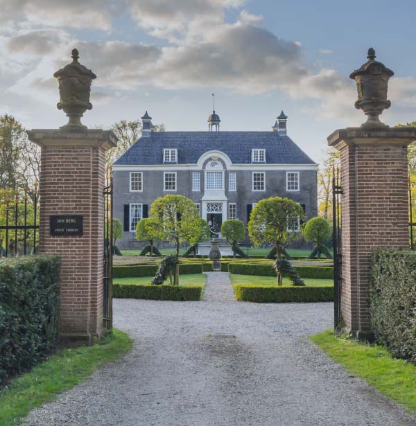 large house with green landscape